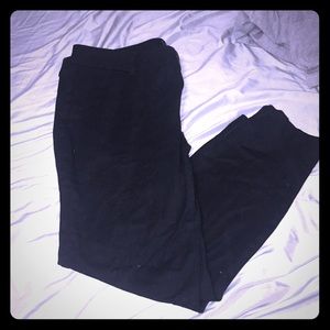 Black work pants